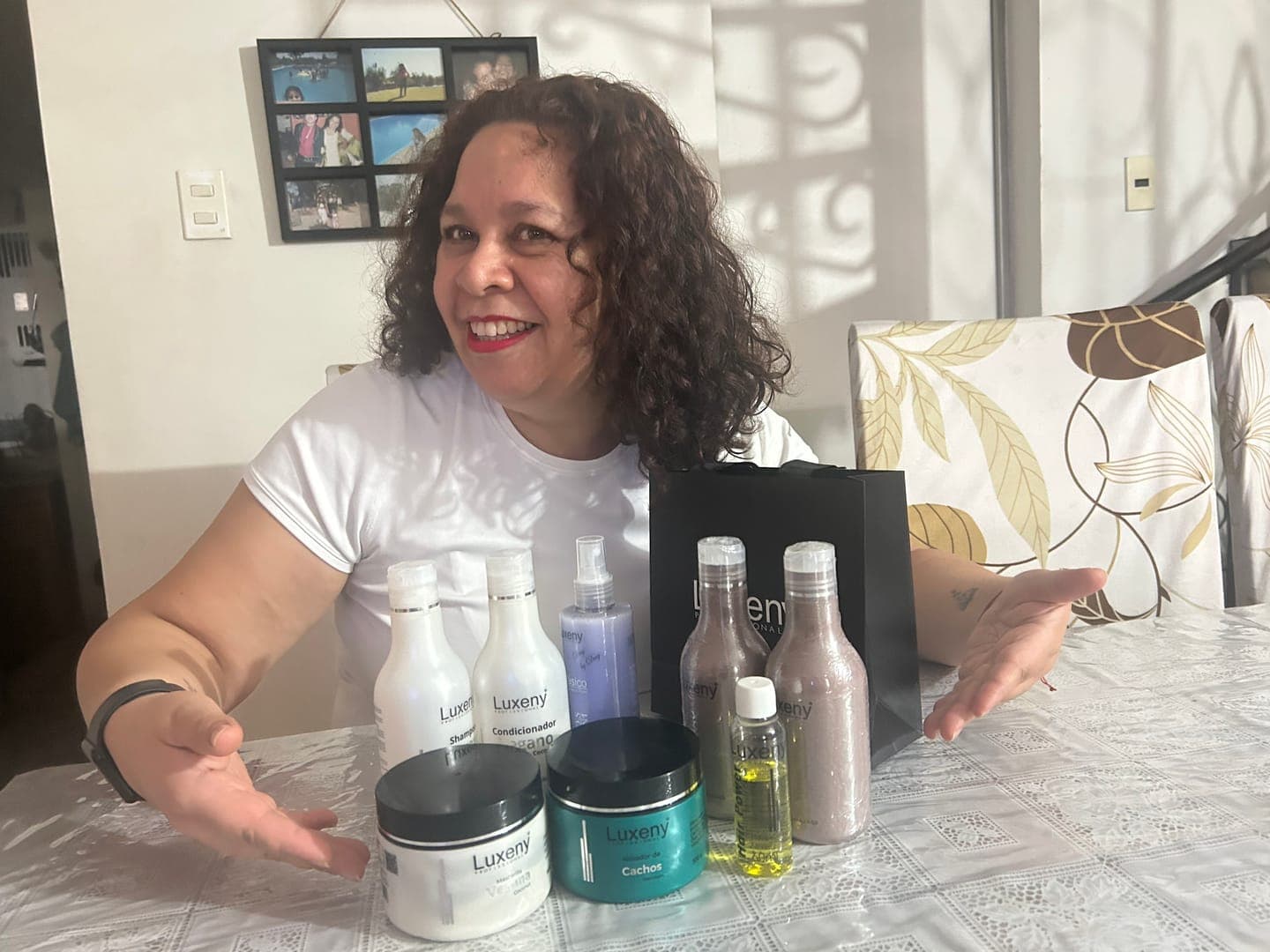Foto de Patricia L. usando Activador de Rizos Termoactivo 300 g