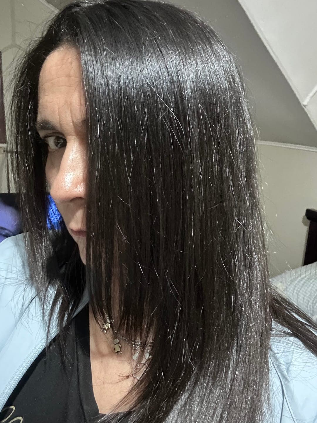 Foto de Marcia A. usando Hair Power - Reparación Capilar 60 ml