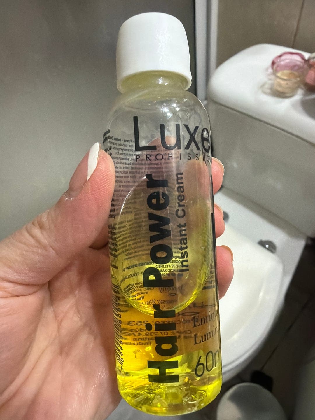Foto de Paula S. usando Hair Power - Reparación Capilar 60 ml