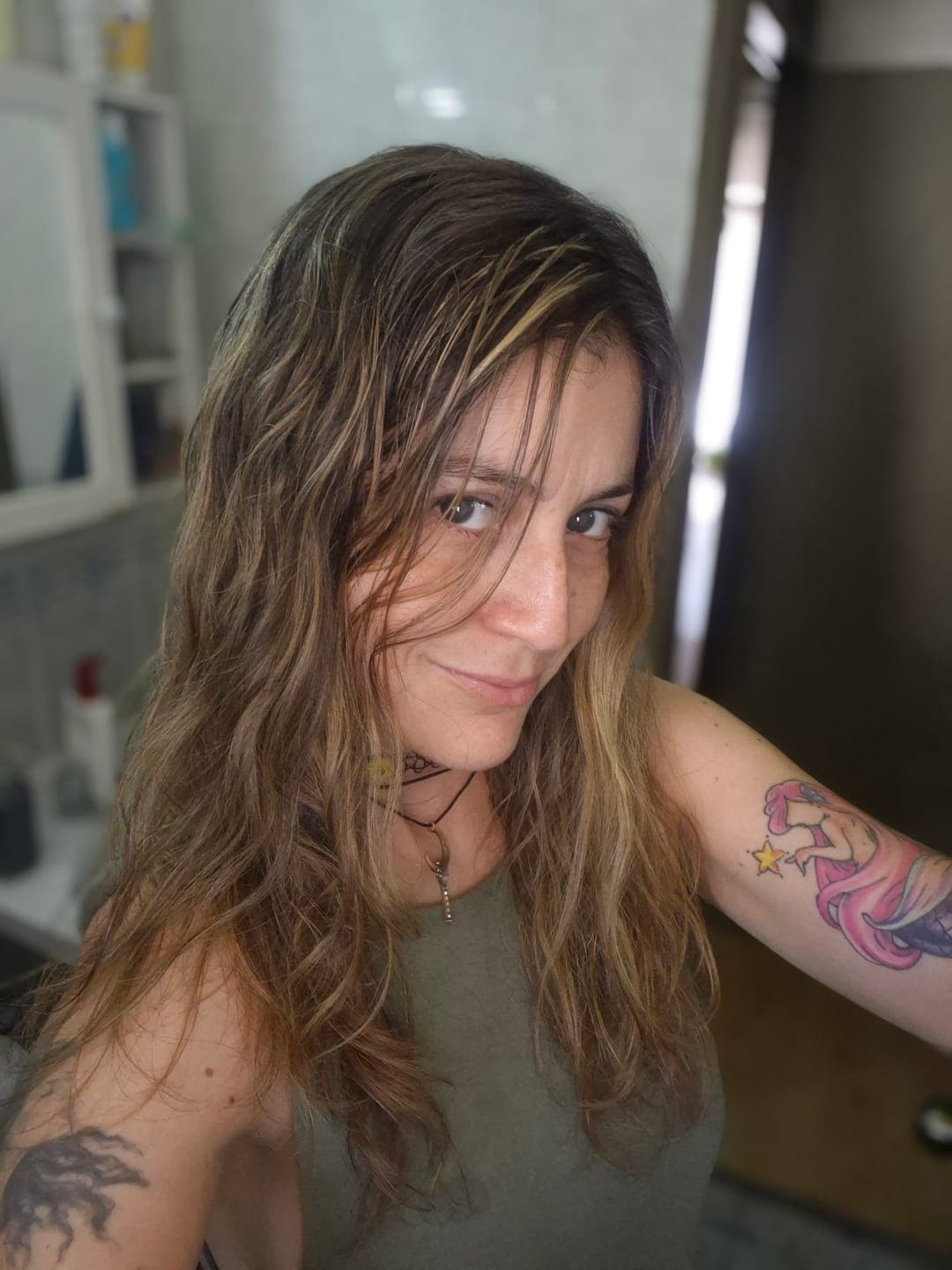 Foto de Isabel N. usando Mascarilla Matizadora Platinum 300 g