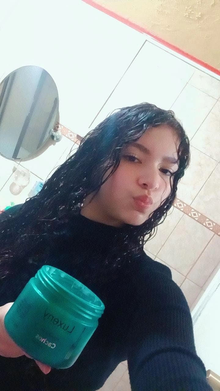 Foto de María S. usando Activador de Rizos Termoactivo 300 g