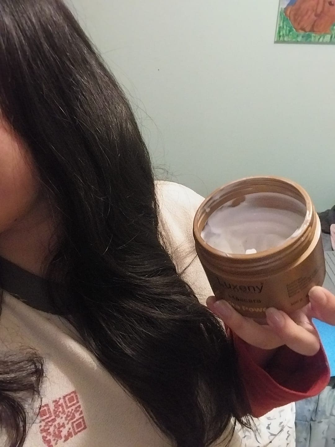 Foto de Michelle R. usando Mascarilla Vita Power 300g