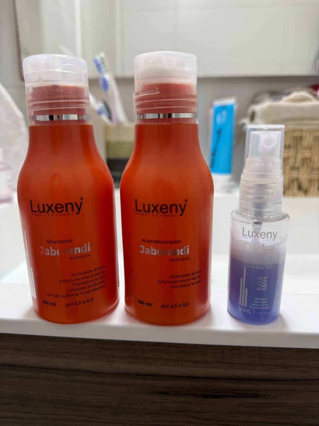 Foto de María G. usando Shampoo Anticaída Jaborandi 150 ml