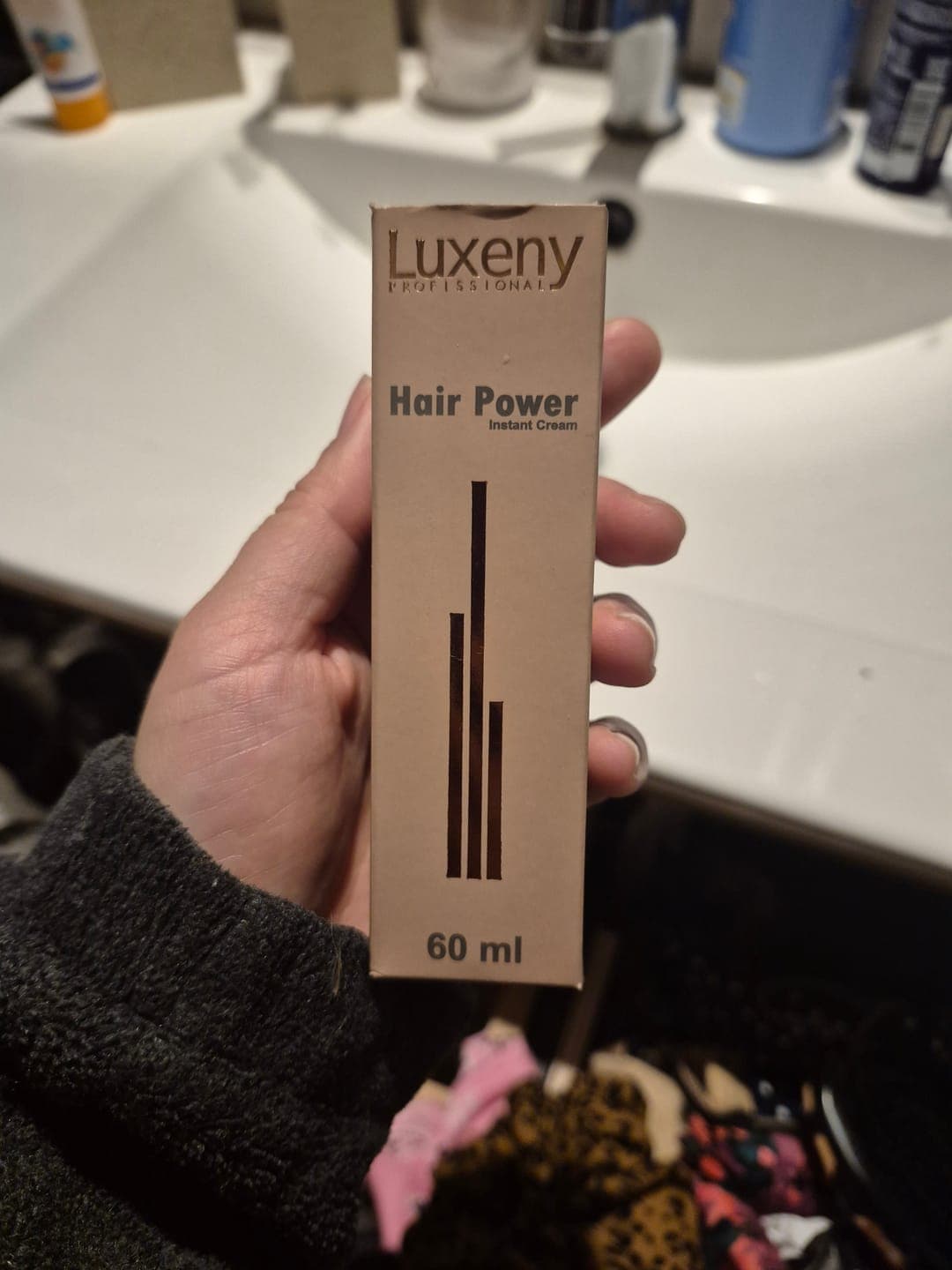Foto de Nataly Q. usando Hair Power - Reparación Capilar 60 ml