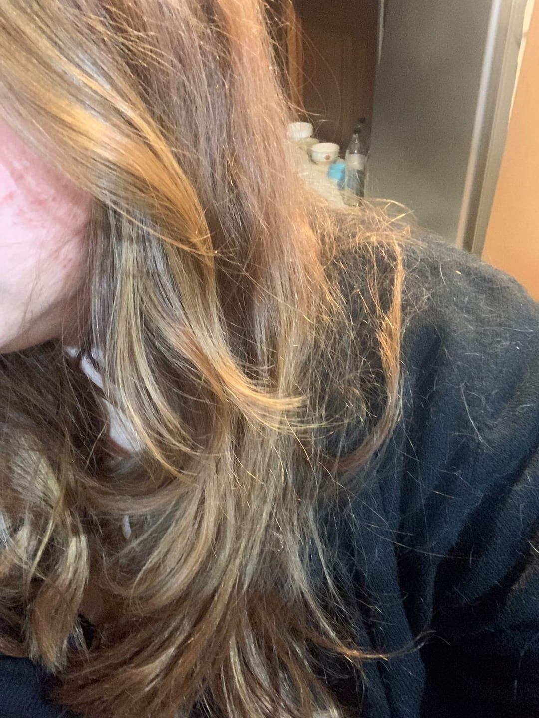 Foto de Dominique D. usando Mascarilla Vegana Coconut Care 250g