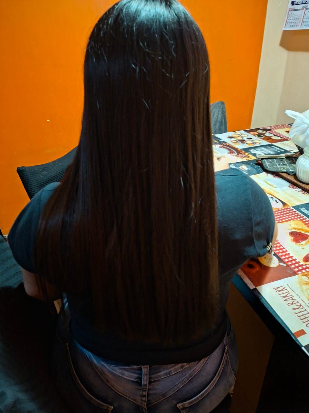 Foto de Maria C. usando Acondicionador Anticaída Jaborandi 300ml