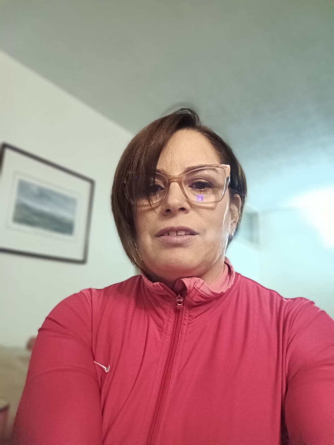 Foto de Erika V. usando Acondicionador Post-Alisado 300 ml