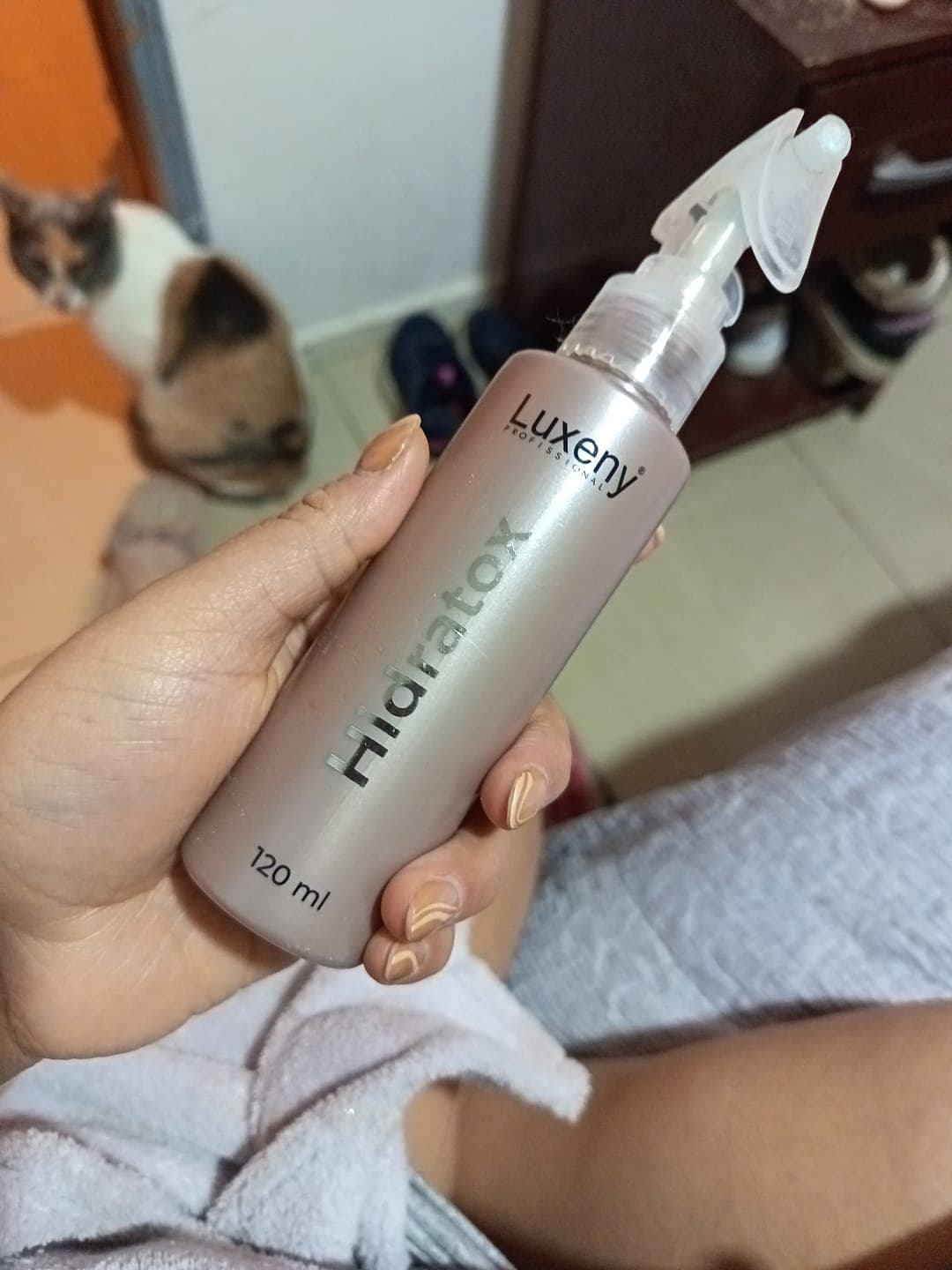 Foto de Marilyn M. usando Acondicionador Antifrizz 300 ml