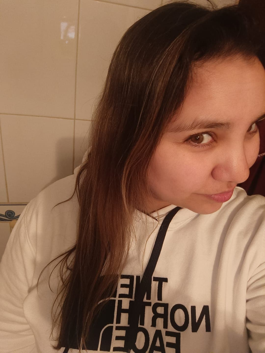 Foto de Debora C. usando Acondicionador Reconstrucción Vita Hair 300 ml