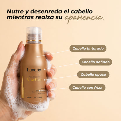 Acondicionador Vita Hair 150 ml 3 Luxeny