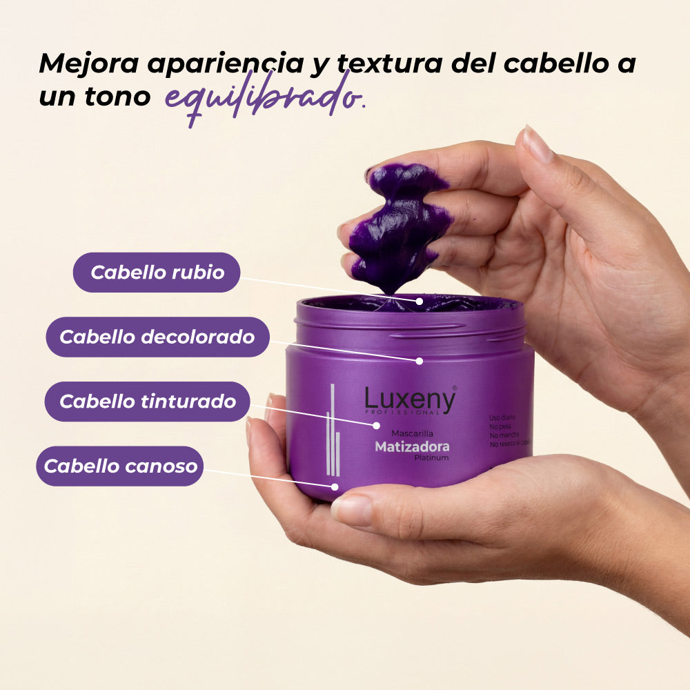 Mascarilla Matizadora 3 Luxeny