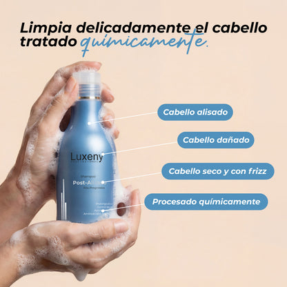 Shampoo Post-Alisado 3 Luxeny