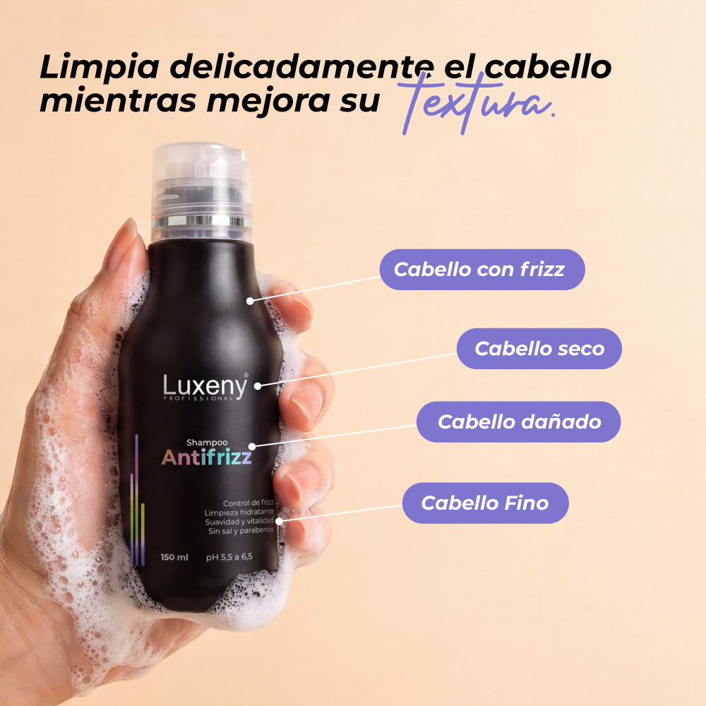 Shampoo Antifrizz 150 ml 3 Luxeny