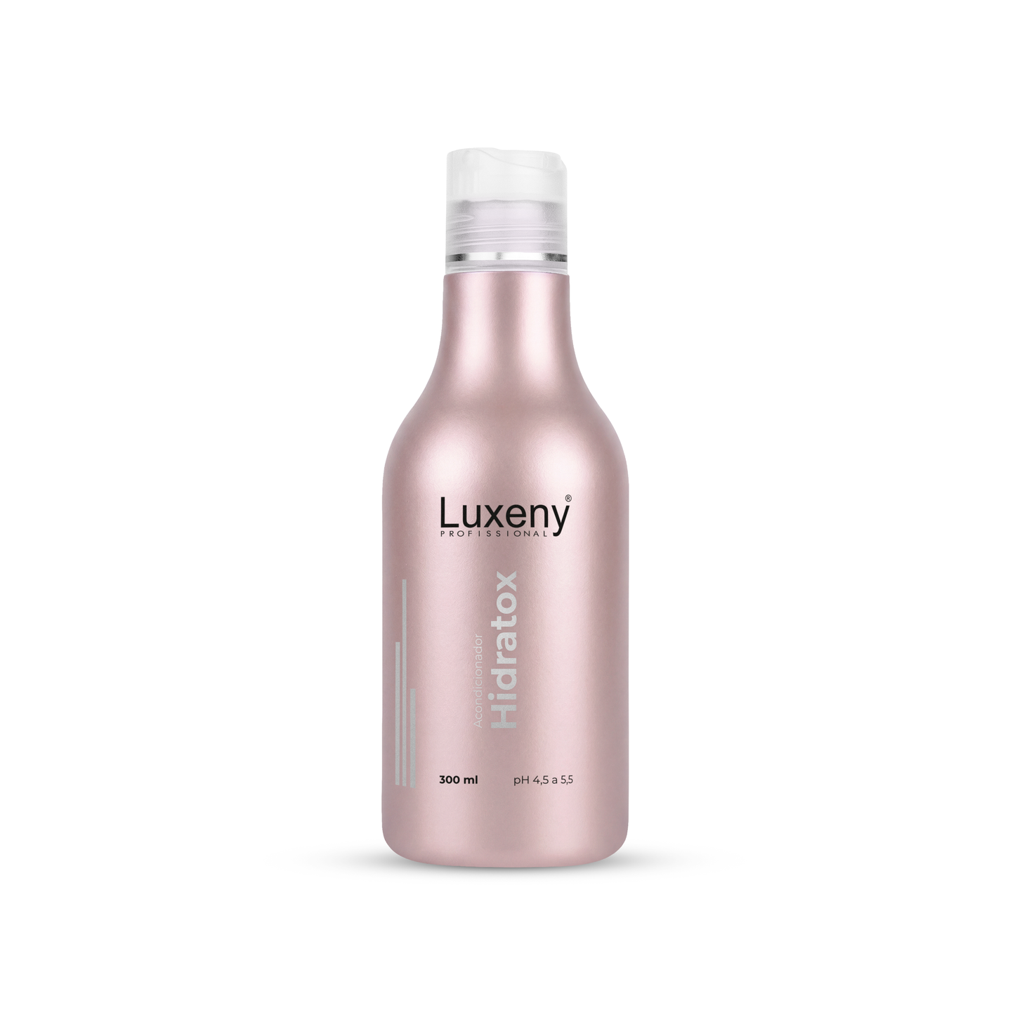 Acondicionador Hidratox Luxeny 300 ml, envase rosa perlado