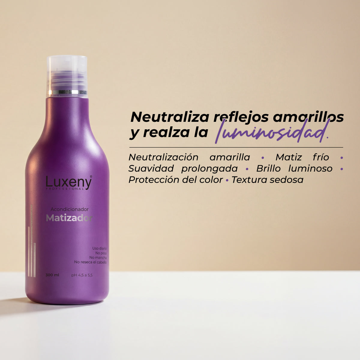 Acondicionador Matizador Platinum 150 ml