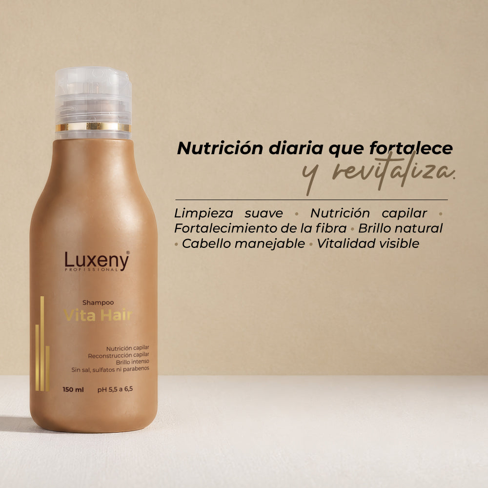 Shampoo Vita Hair 150 ml 2 Luxeny