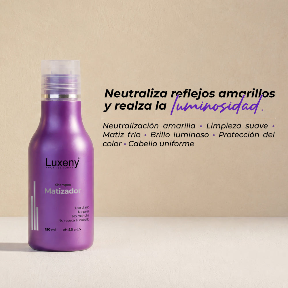 Shampoo Matizador 150 ml 2 Luxeny