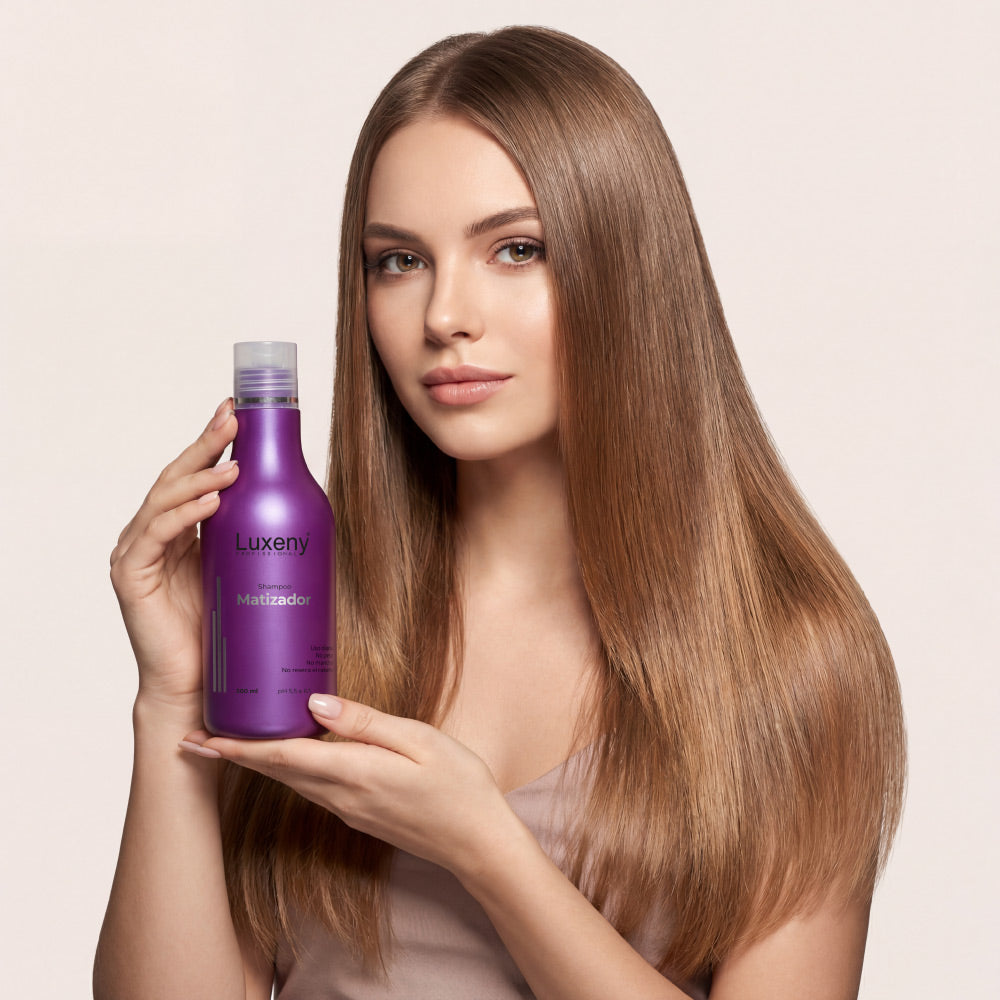 Shampoo Matizador Platinum 5 Luxeny
