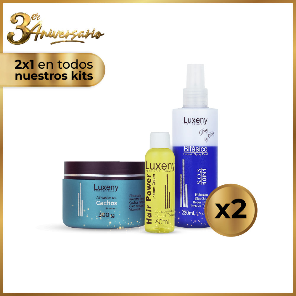 2X1 Kit Power Rizos S.O.S