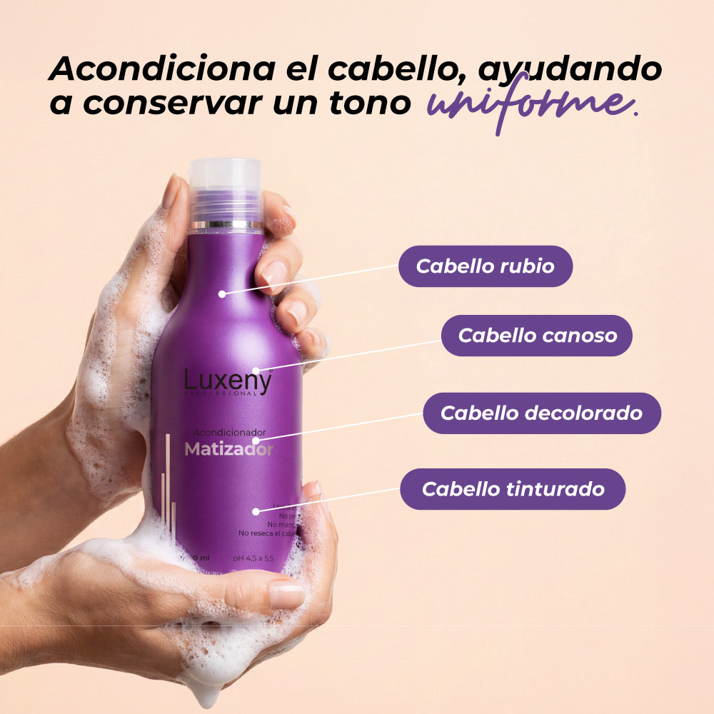 Acondicionador Matizador Platinum 300 ml