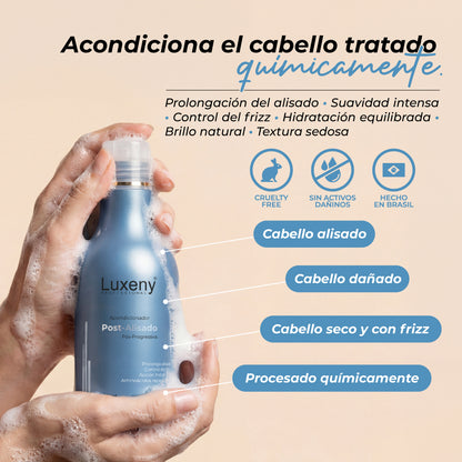 Acondicionador Post-Alisado 6 Luxeny
