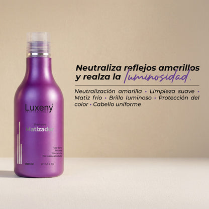 Shampoo Matizador Platinum 2 Luxeny