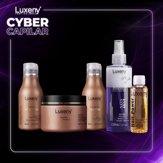 Cyber Capilar Luxeny - Kit Restauración Total
