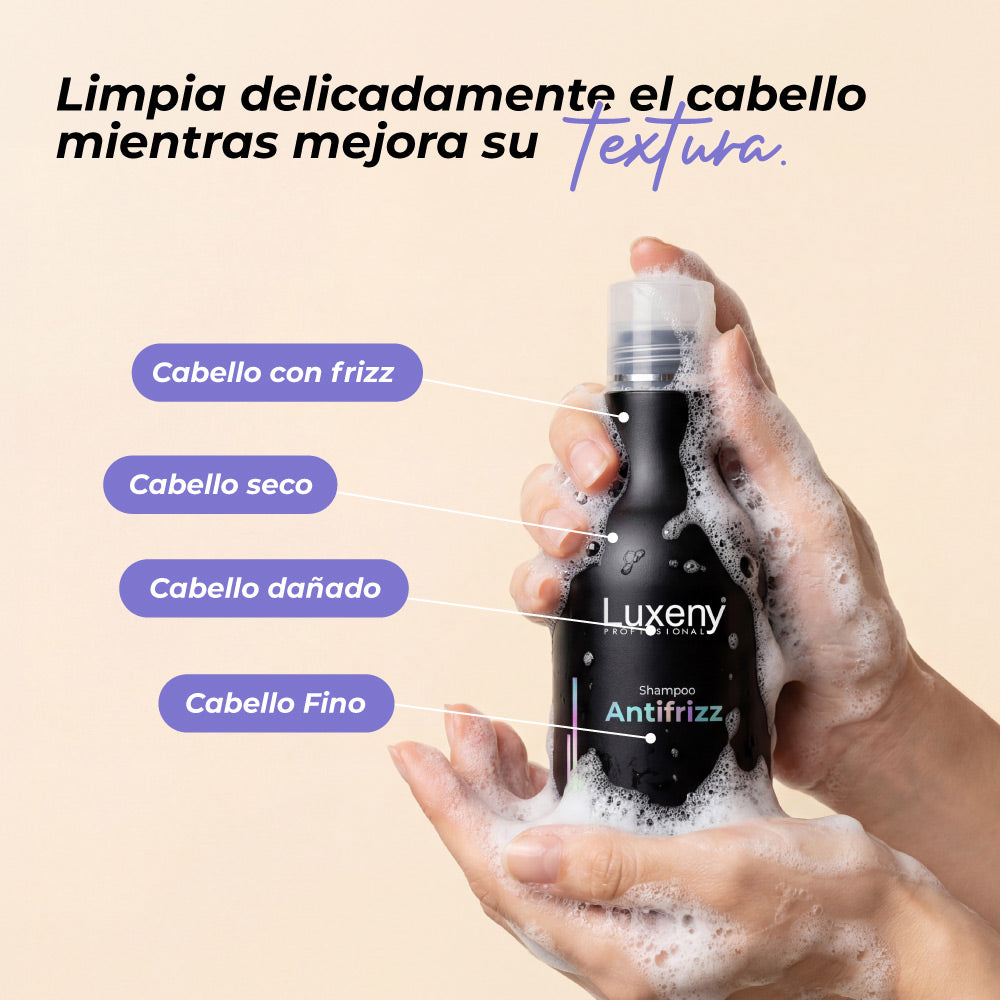 Shampoo Antifrizz 300 ml 3 Luxeny