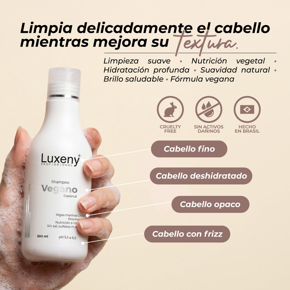 Shampoo Vegano Coconut 6 Luxeny