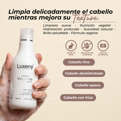 Shampoo Vegano Coconut 6 Luxeny