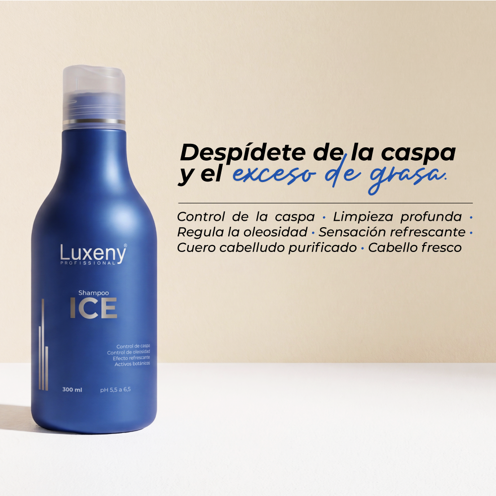 Shampoo Anticaspa ICE 2 Luxeny