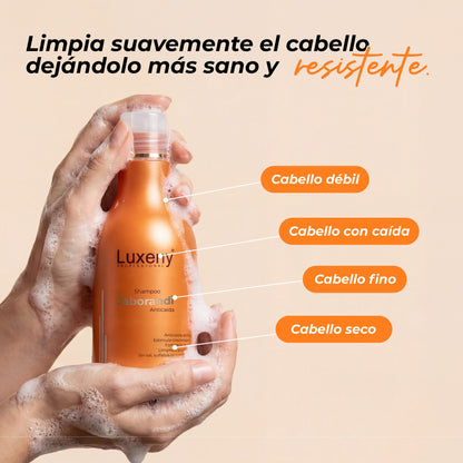 Shampoo Anticaida Jaborandi 3 Luxeny